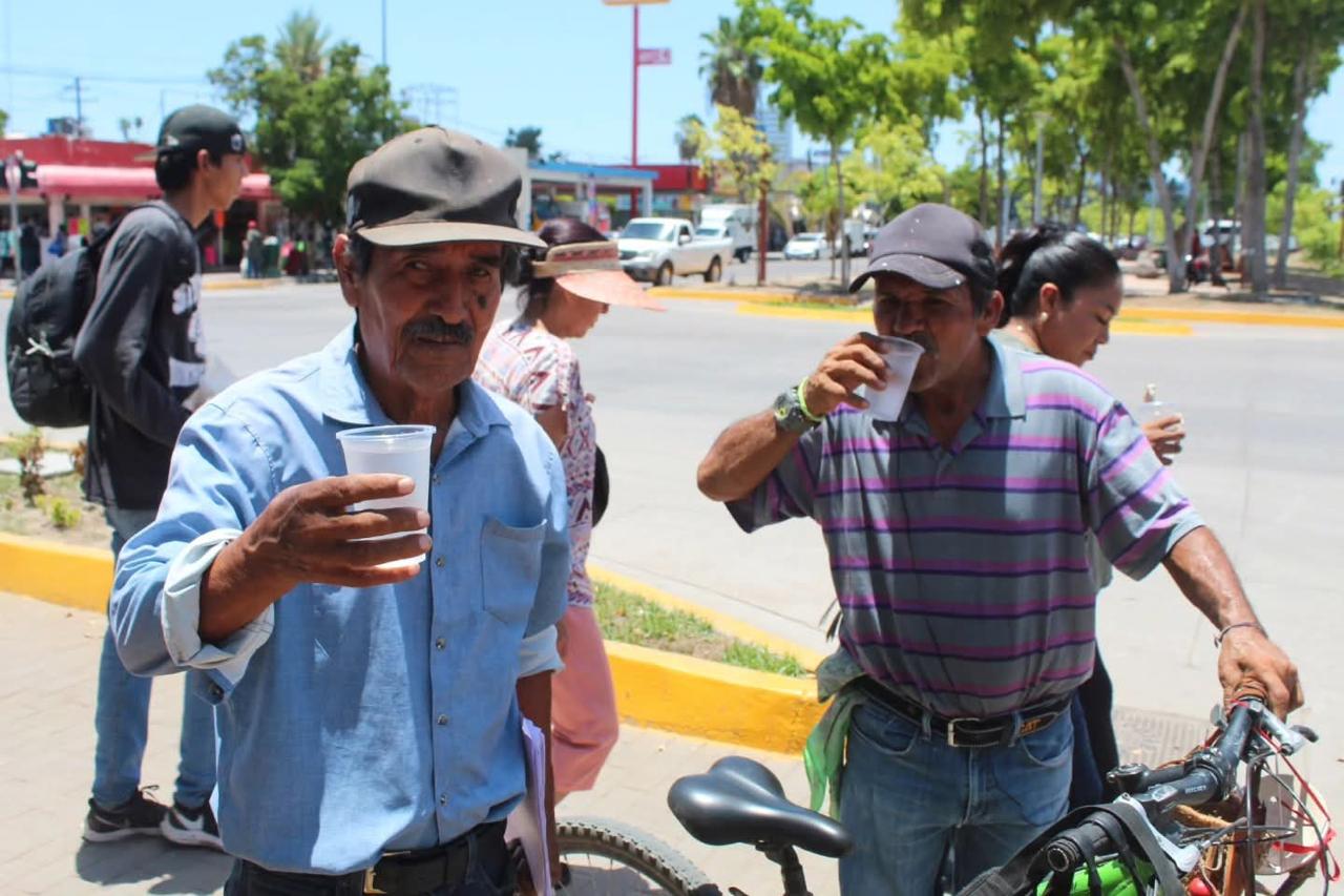 puntos de hidratación contra el calor