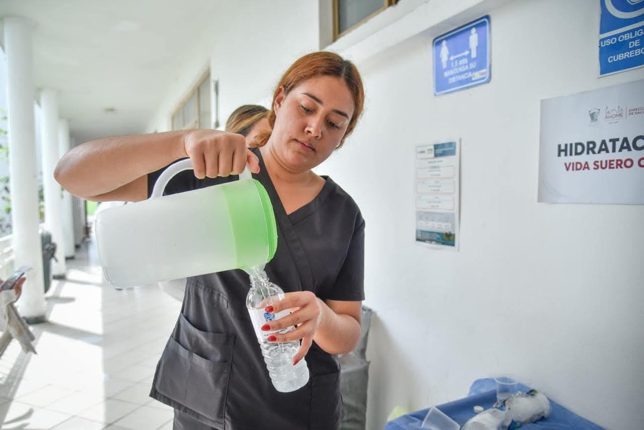 Puntos de hidratación contra el calor