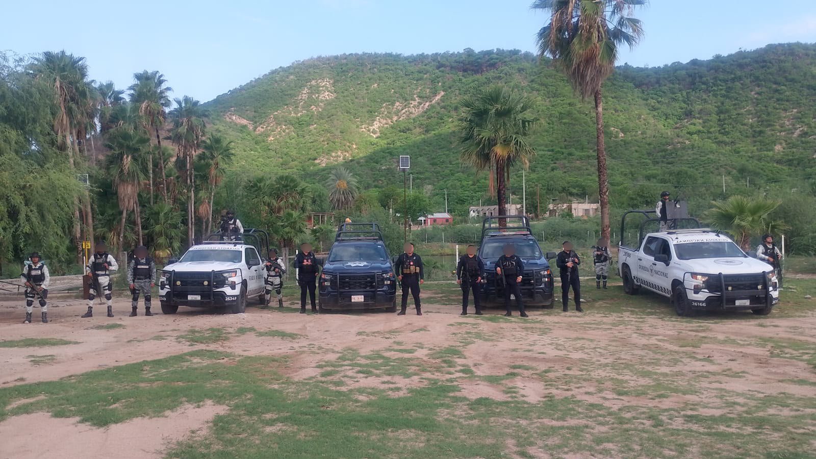 Recorridos de vigilancia en Agua Caliente de Baca, Choix