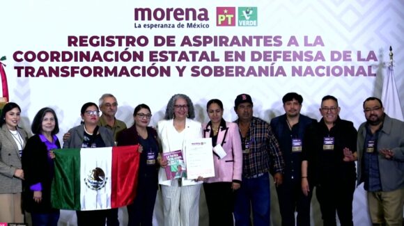 ‘Vamos a caminar las calles y llevar el mensaje de Sheinbaum’; Graciela Domínguez se registra al proceso interno de Morena para Sinaloa