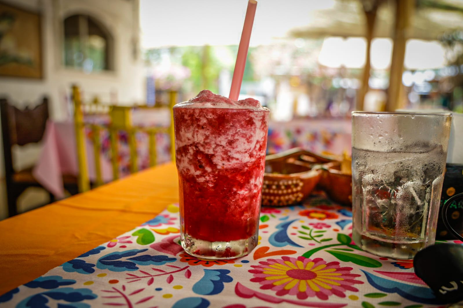 Bebidas del Restaurante La Chuparrosa Enamorada
