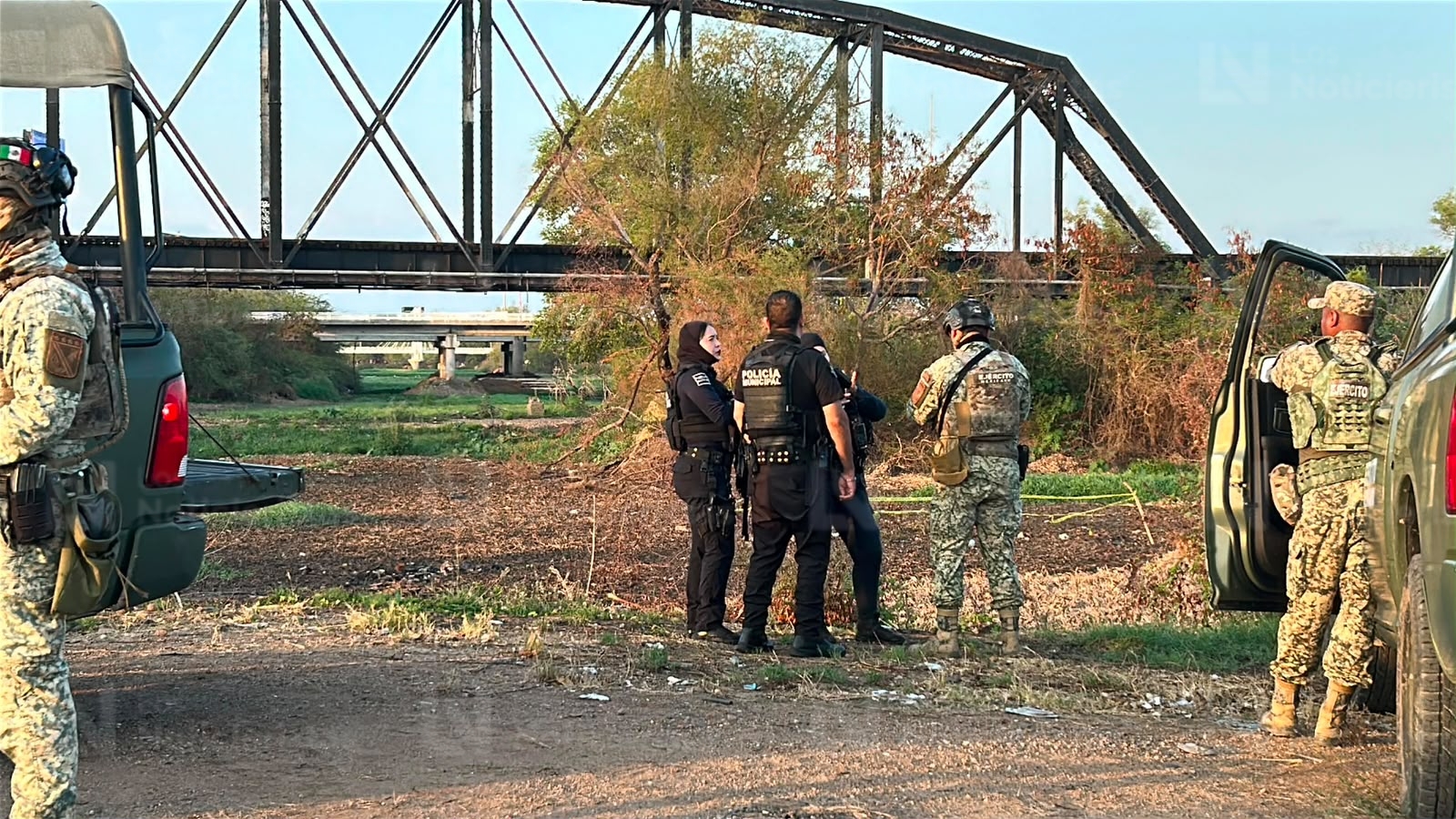 Localizan restos óseos en el río Culiacán, cerca de la presa derivadora