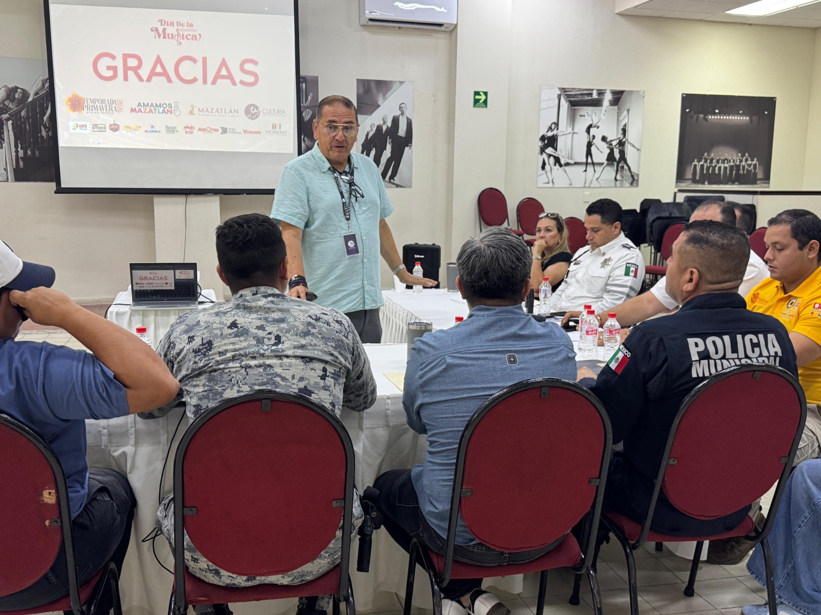Autoridades de los tres niveles de gobierno coordinan estrategias de seguridad en Mazatlán