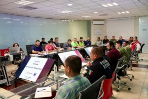 Reunión entre autoridades y cuerpos de auxilio para fortalecer el "Código Plata" en Sinaloa
