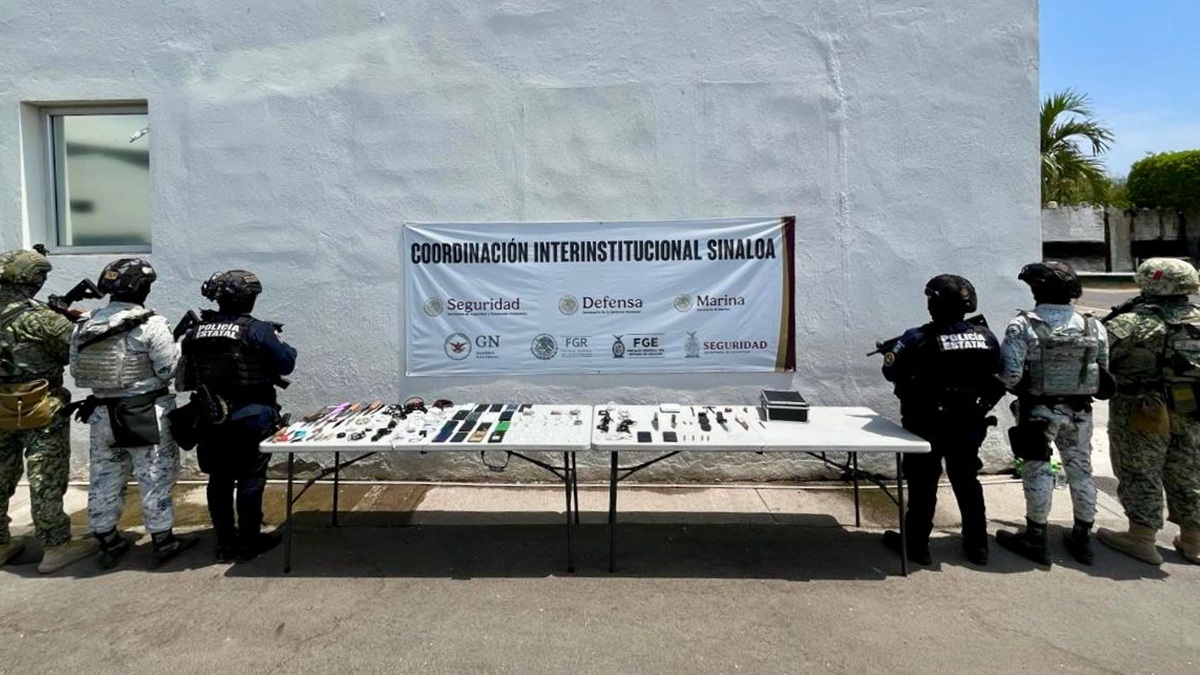 Aseguran objetos prohíbidos e ilícitos en penal de Aguaruto, en Culiacán