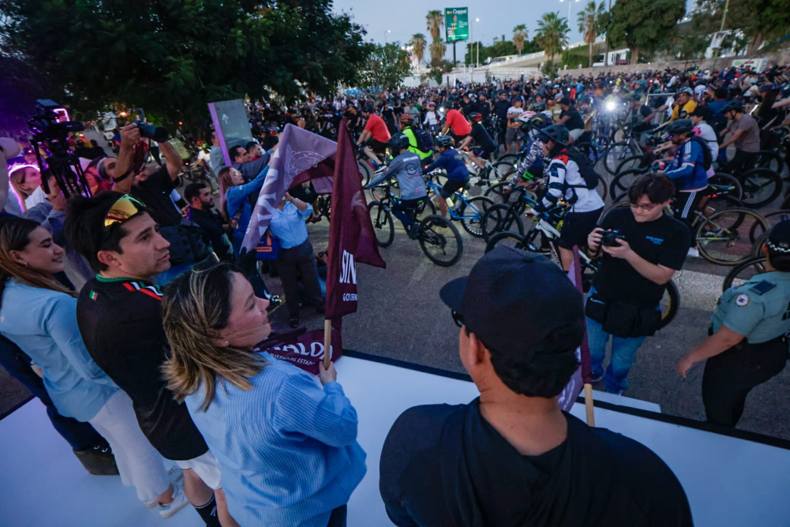 Rodada en Culiacán por el Día Mundial de la Bicicleta