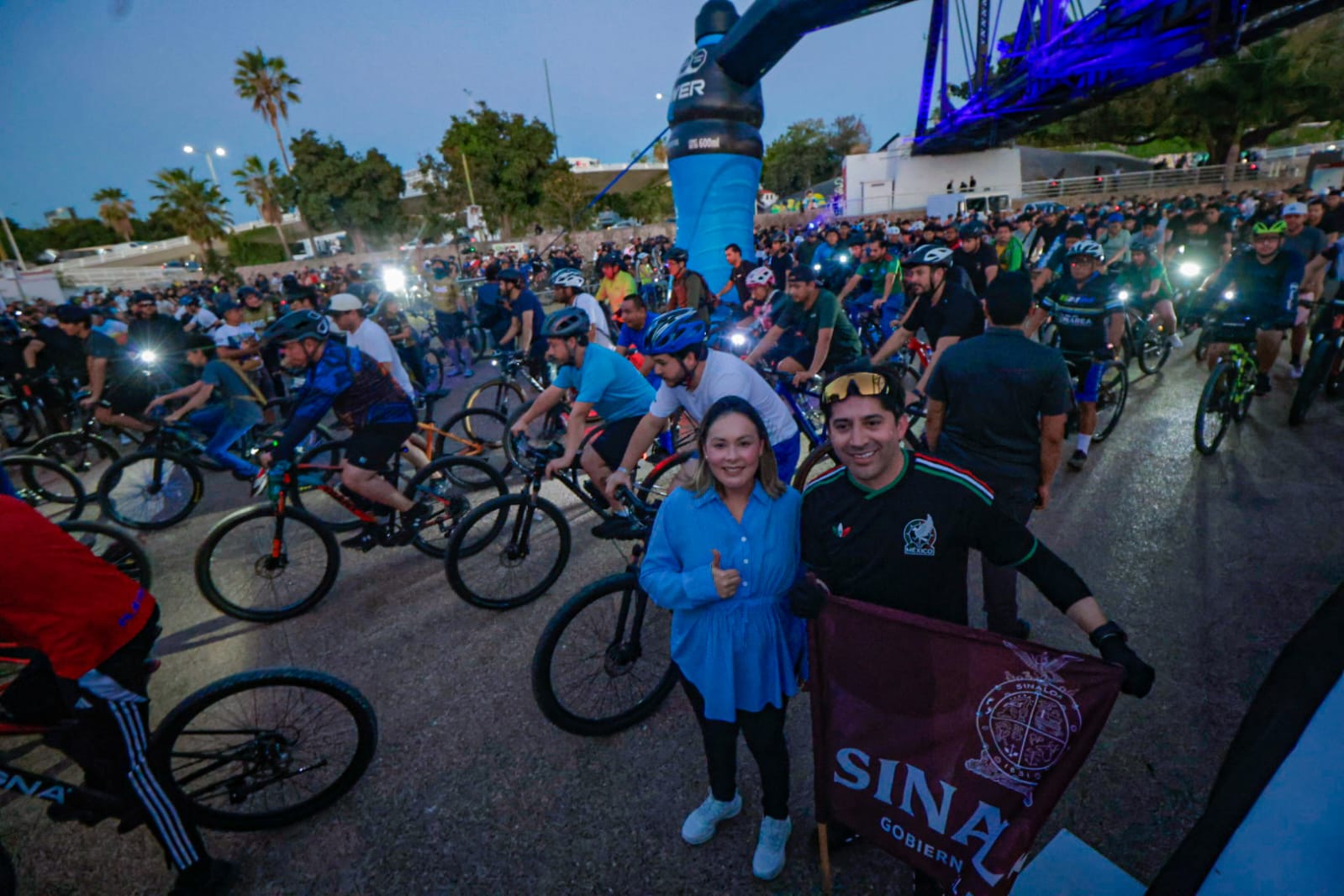 Rodada en Culiacán por el Día Mundial de la Bicicleta