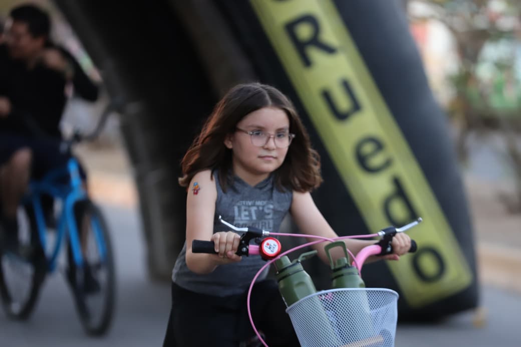 Rodada por el Día Mundial de la Bicicleta en Guasave