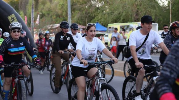 Guasave, Sinaloa, se pone en movimiento en la Rodada por el Día Mundial de la Bicicleta