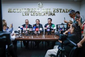 Rueda de prensa - Dip. Eligió López Portillo