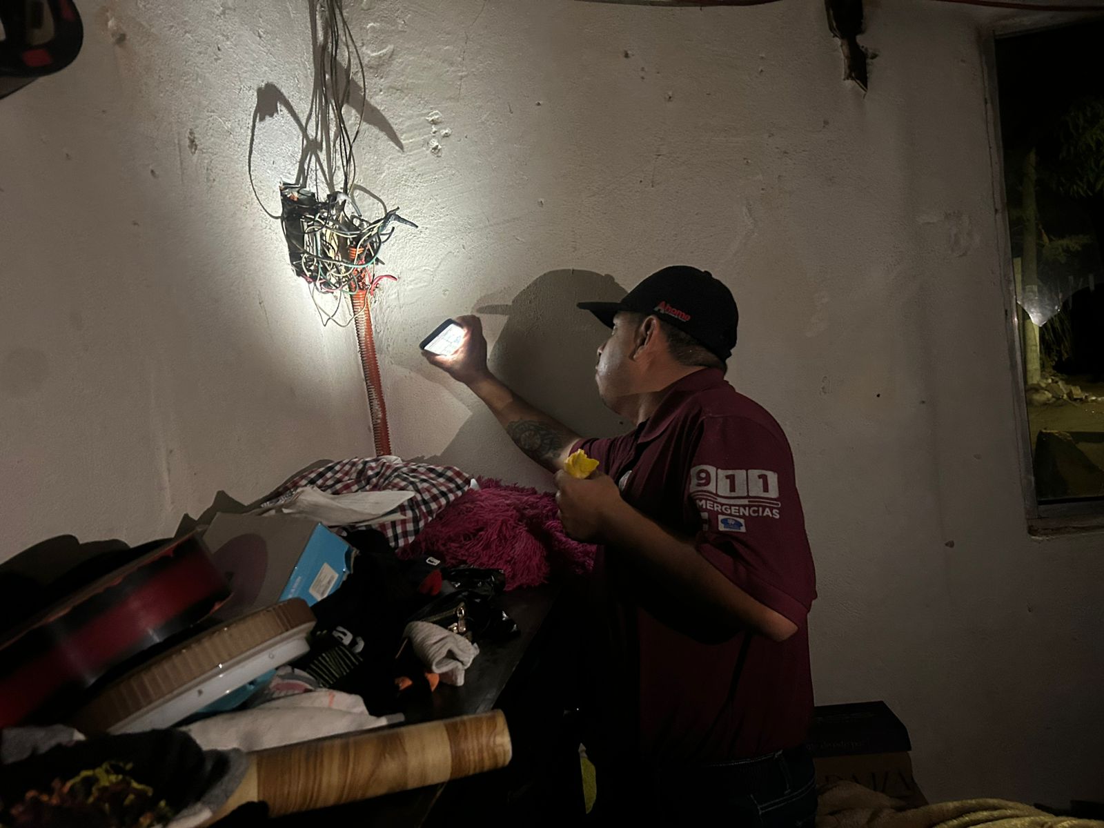 Se incendia vivienda en La Florida, Ahome