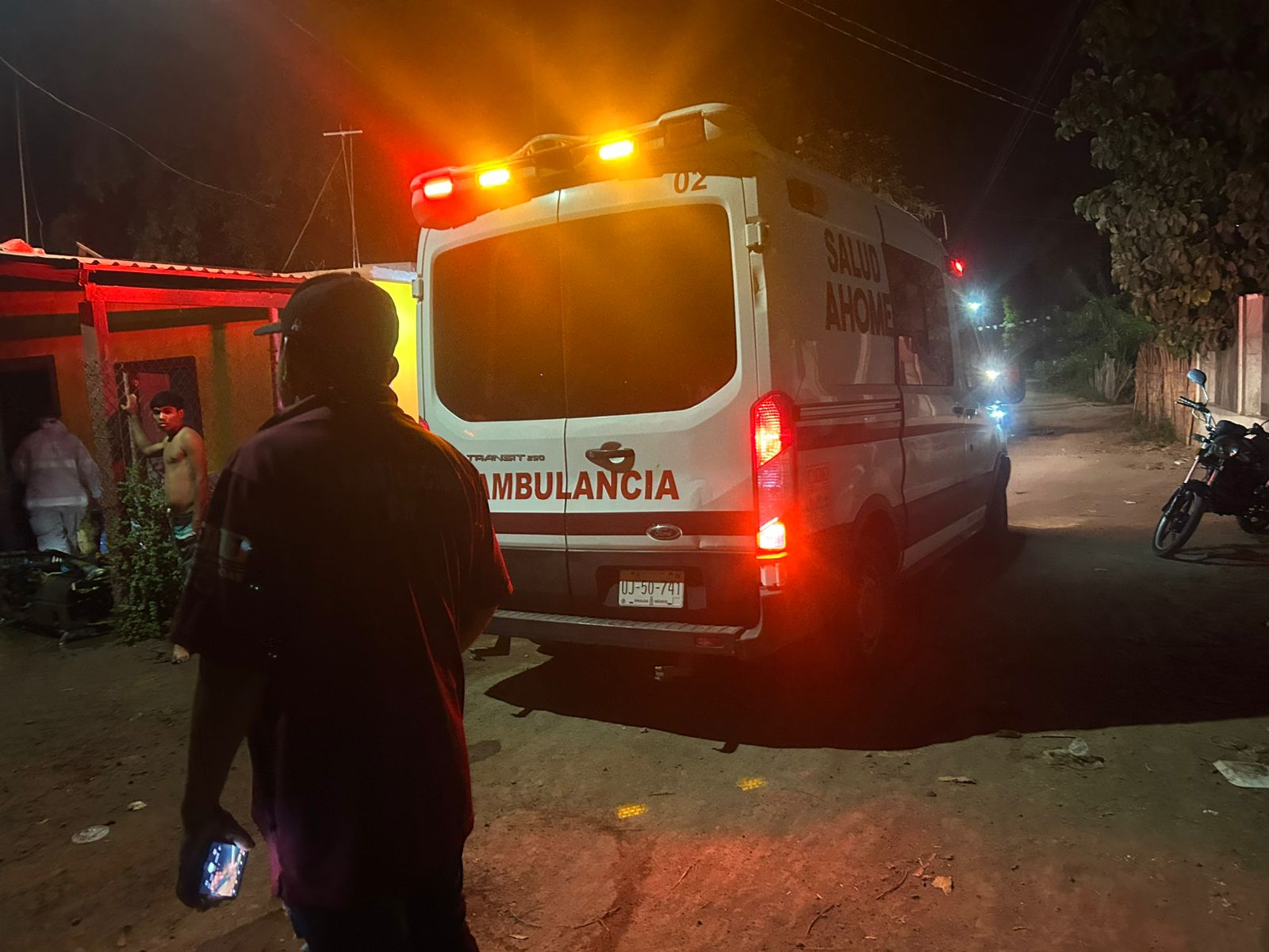 Se incendia vivienda en La Florida, Ahome