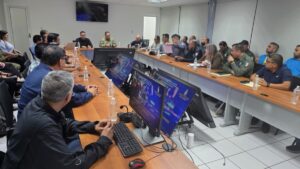 se reunen titulares de seguridad con comerciantes de culiacan