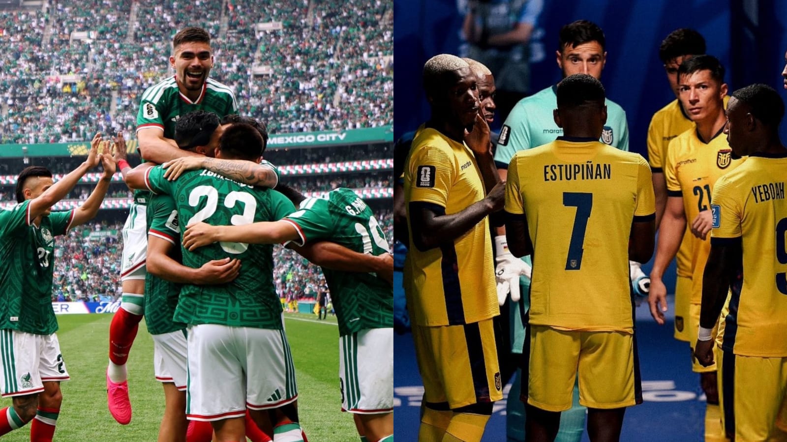 Selección Mexicana y Selección de Ecuador en el Mundial 2026