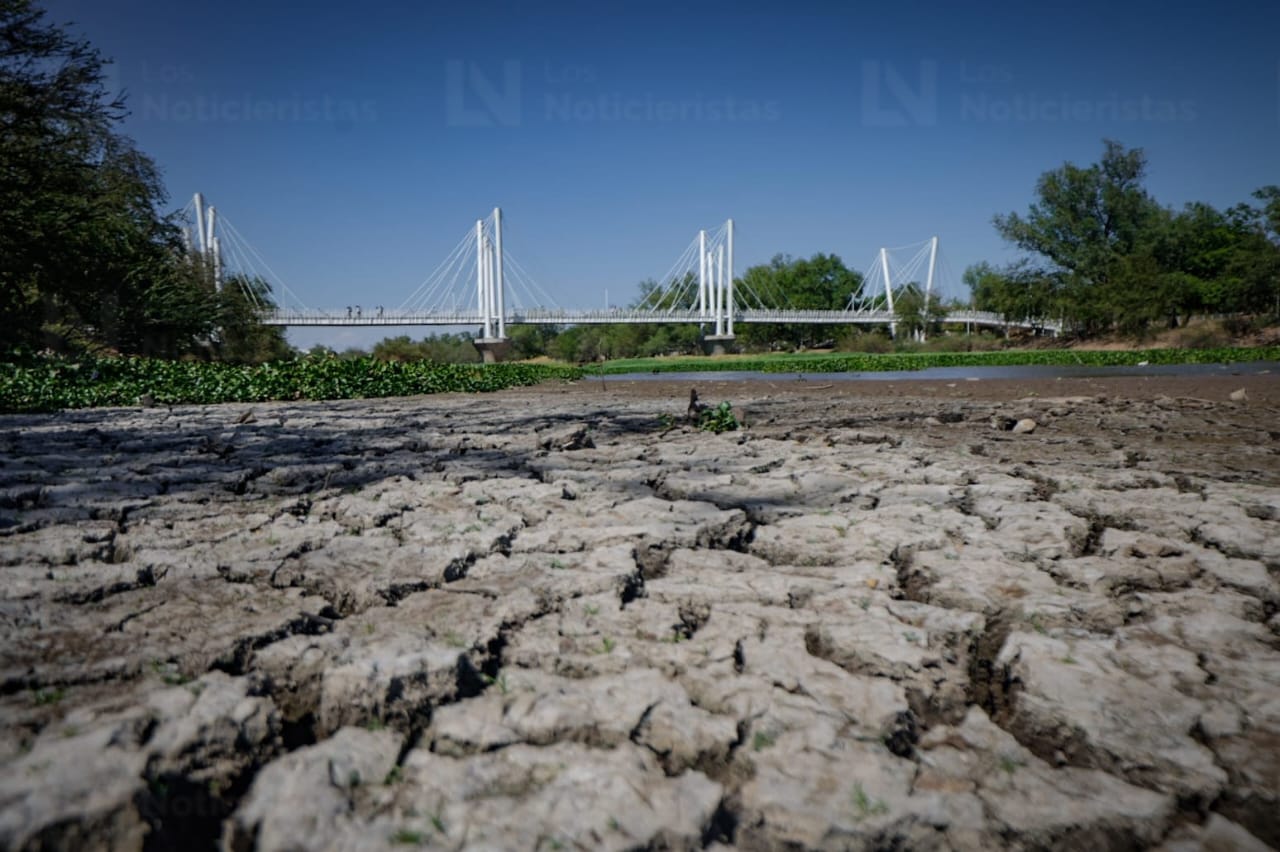 Sequía en Rio Humaya, en Culiacán