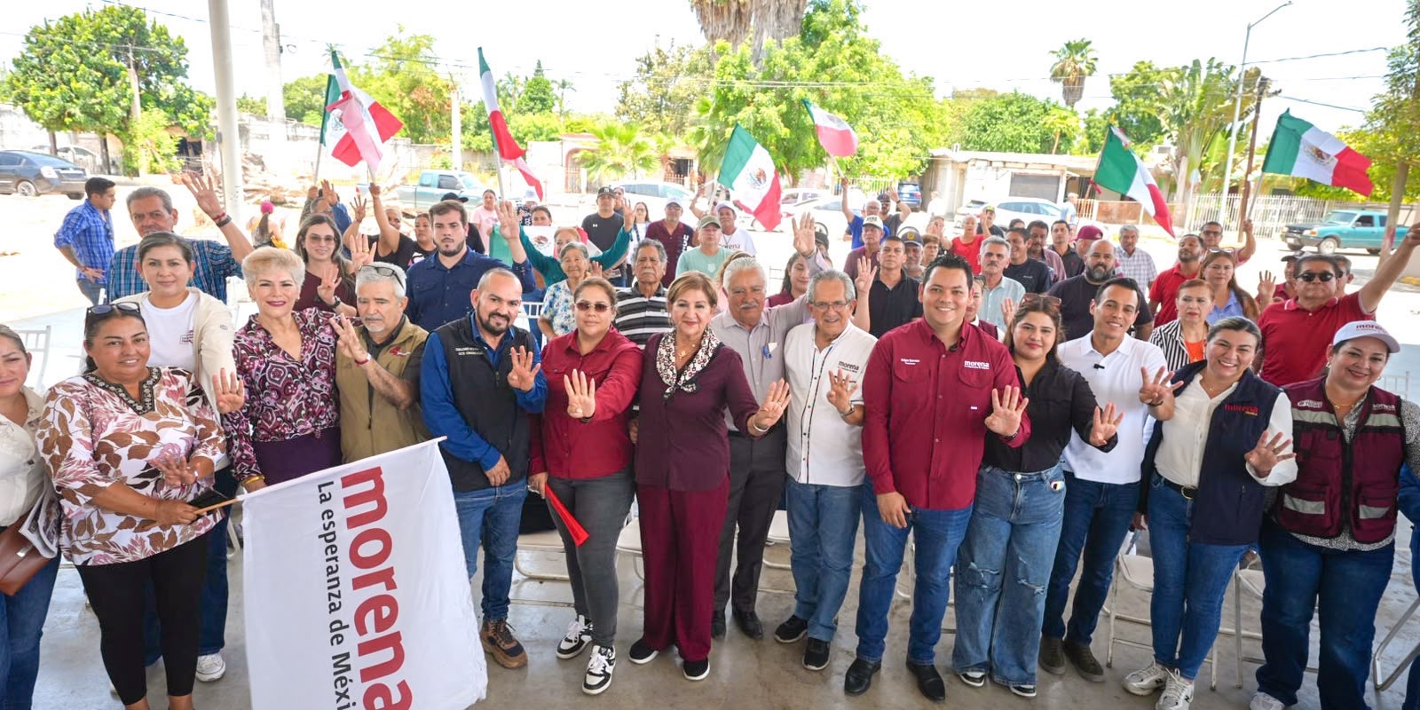 “La soberanía se defiende, el país se defiende”: Tere Guerra; desde Eldorado llama a fortalecer la unidad para construir bienestar en Sinaloa