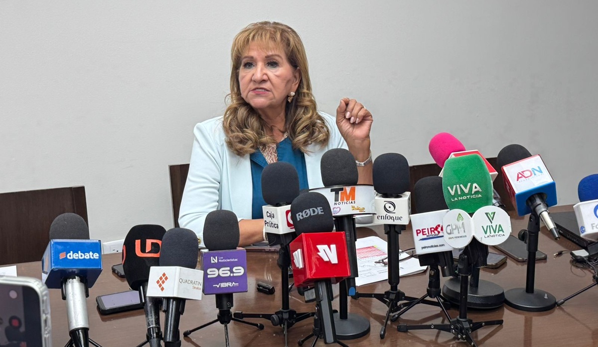 Tere Guerra Ochoa, presidenta de la Jucopo del Congreso de Sinaloa