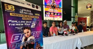 todo listo para la funcion de boxeo conferencia