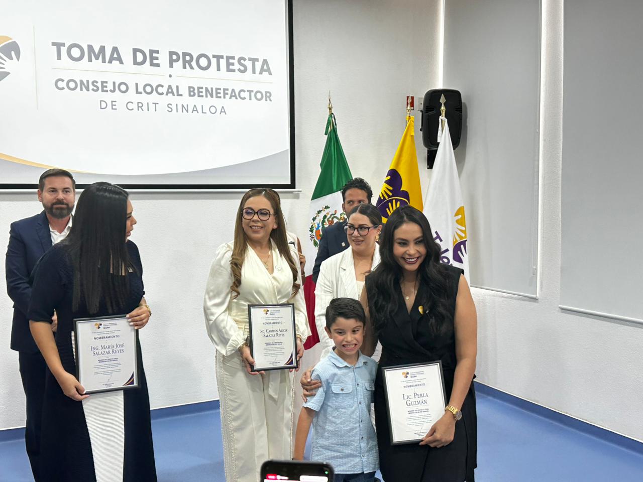 Toma de protesta del Consejo Local Benefactor del CRIT Sinaloa en Mazatlán