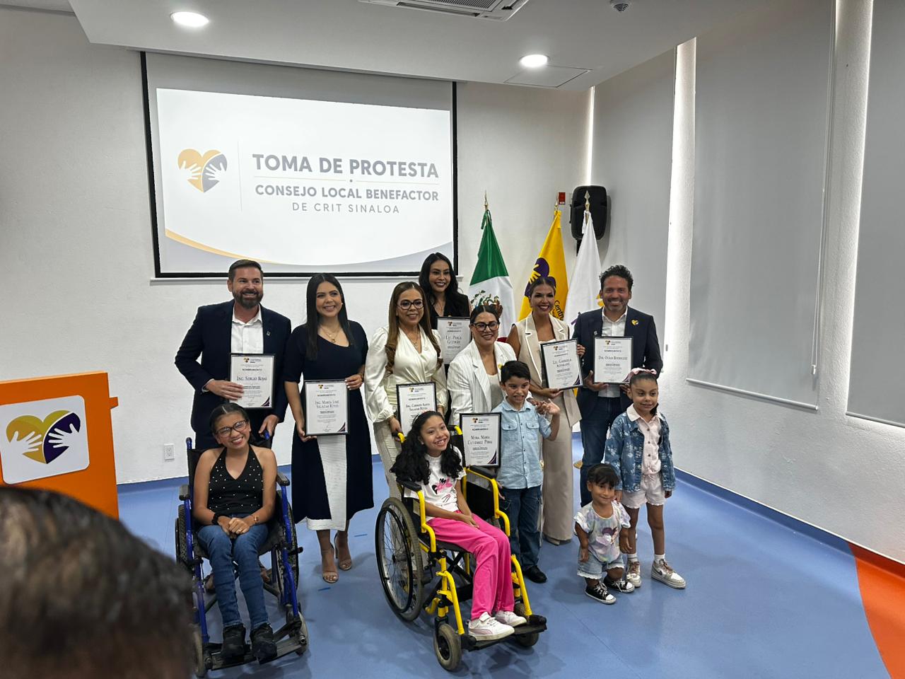 Toma de protesta del Consejo Local Benefactor del CRIT Sinaloa en Mazatlán