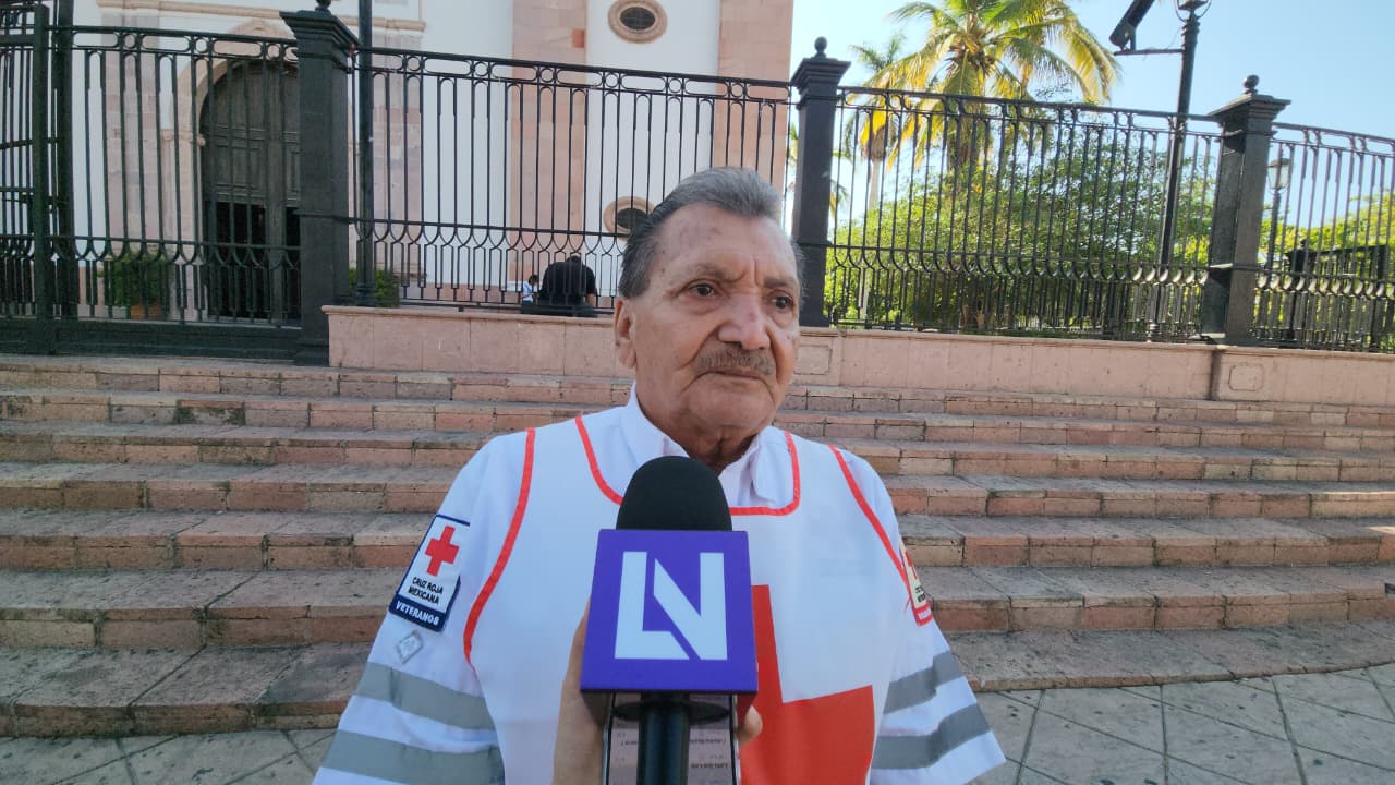 Tomás Rosas Rosales, socorrista de Cruz Roja Culiacán