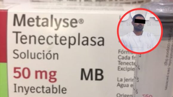A disposición de FGR el enfermero del IMSS detenido por robo de medicamentos en Culiacán, Sinaloa; es originario de Guasave