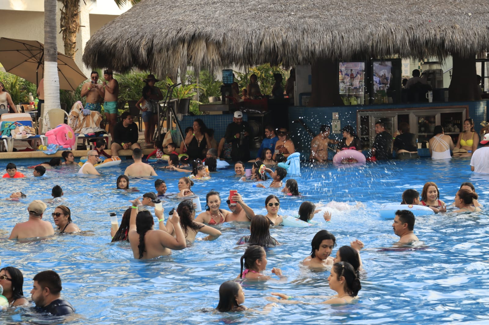 Turistas en Mazatlán