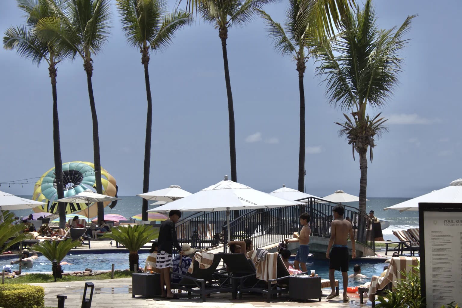 Turistas en Mazatlán