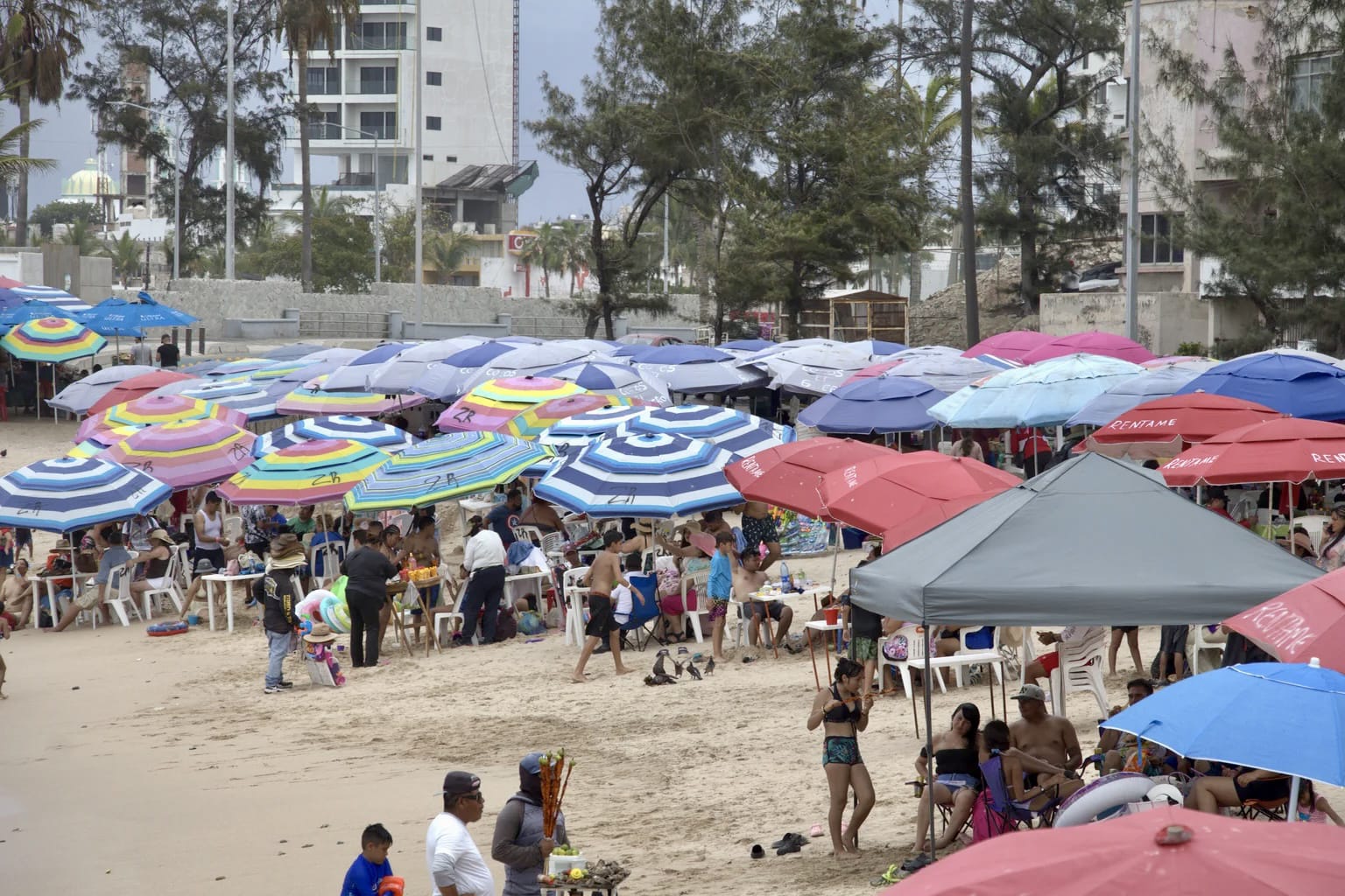 Turistas en Mazatlán