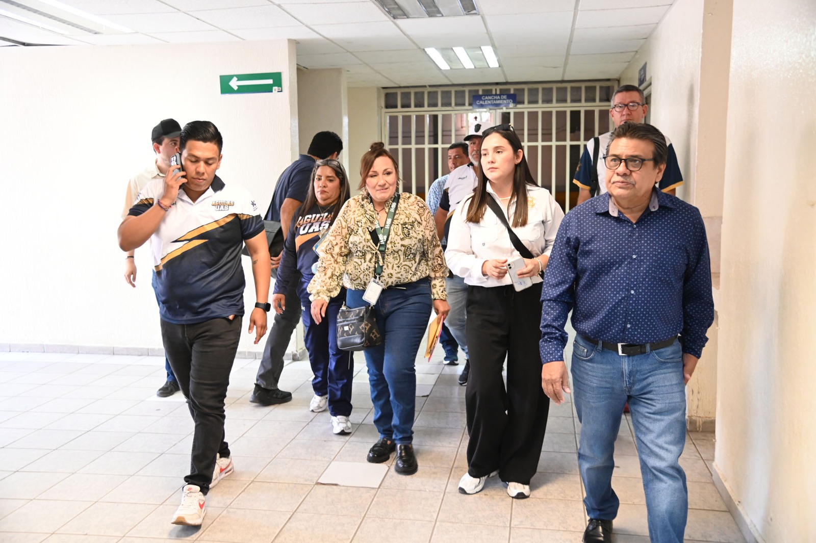UAS e IMSS supervisan instalaciones del Polideportivo en Culiacán.