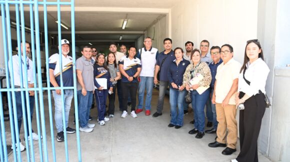 Para prevenir riesgos, UAS e IMSS recorren instalaciones del Polideportivo en Culiacán, Sinaloa