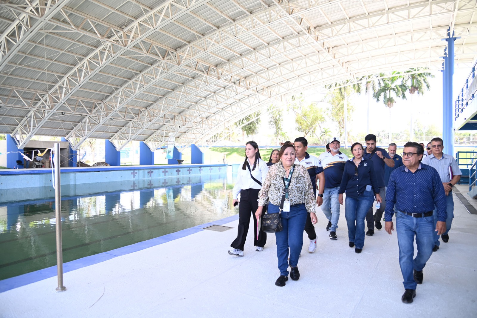 UAS e IMSS supervisan instalaciones del Polideportivo en Culiacán.