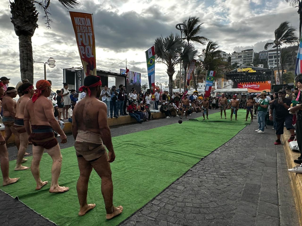 Ulama conquista la Fiesta del Futbol en Mazatlán