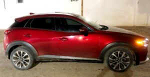 Vehículo con reporte de robo