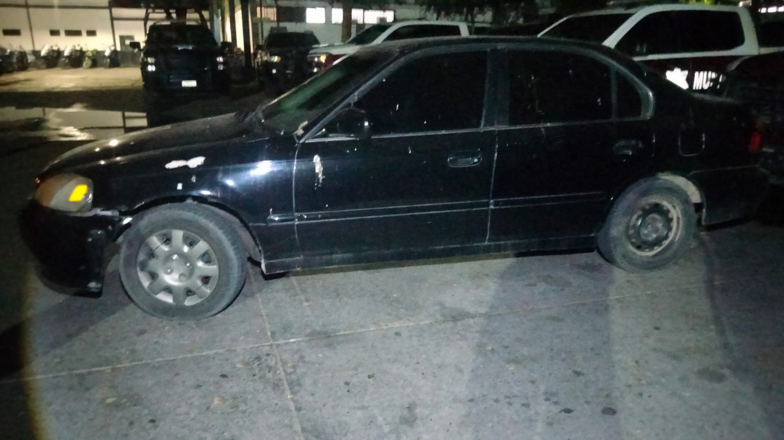 Vehículo con reporte de robo