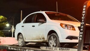 Vehículo con reporte de robo en Mazatlán