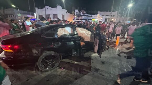 Festejo del triunfo de la Selección Mexicana en Los Cabos se tiñe de sangre: vehículo embiste a una multitud