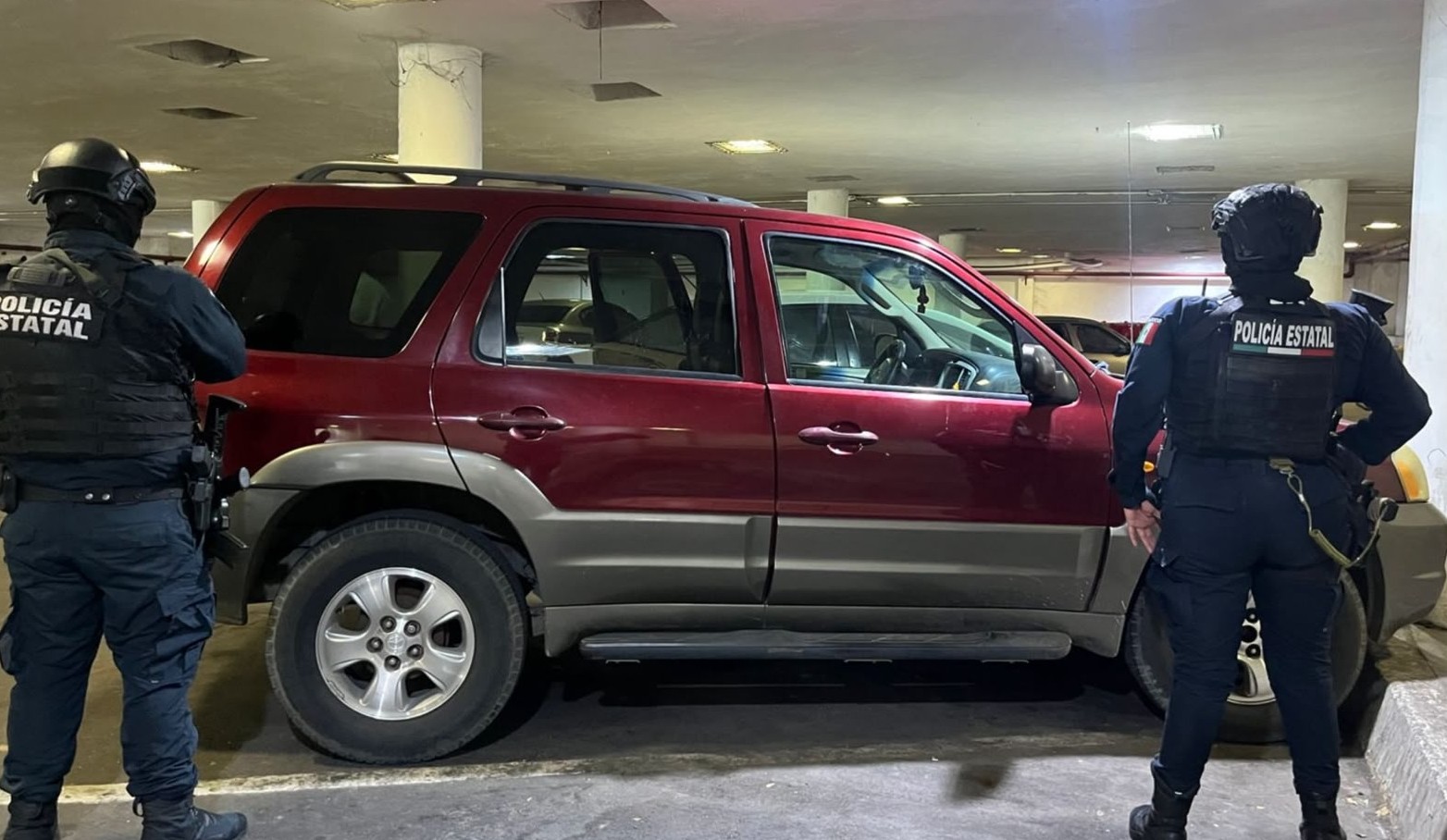 Vehículo robado asegurado en Sinaloa