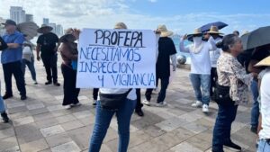 vendedores exigen freno a comerciantes sin permiso en mazatlan profepa