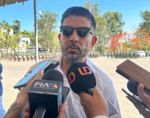 Vicefiscal regional de la Zona Sur de la Fiscalía General del Estado de Sinaloa, Isaac Aguayo Roacho. 