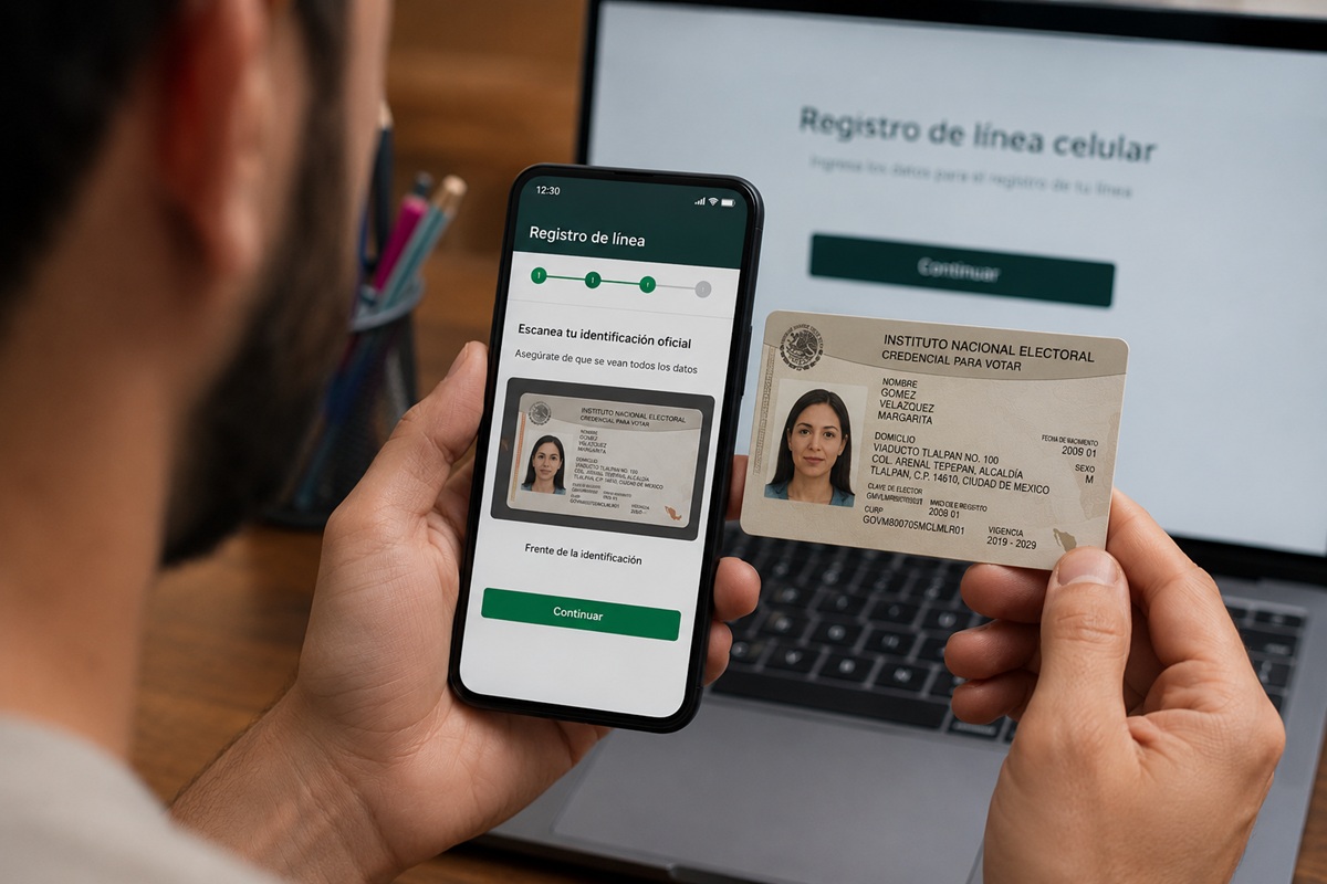 Vinculación de credencial y datos personales a las líneas de celulares
