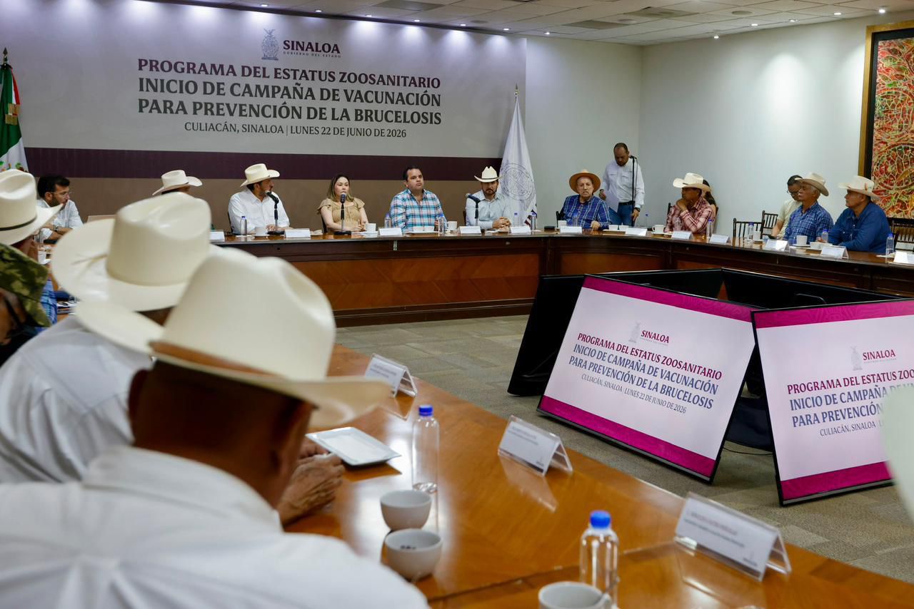 Yeraldine Bonilla inicia campaña contra la brucelosis bovina en Sinaloa