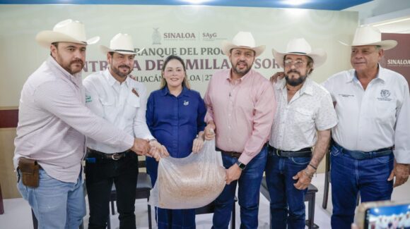 ¡Arranca entrega de semilla de sorgo! Yeraldine Bonilla anuncia apoyo para más de 3 mil 800 productores de Sinaloa