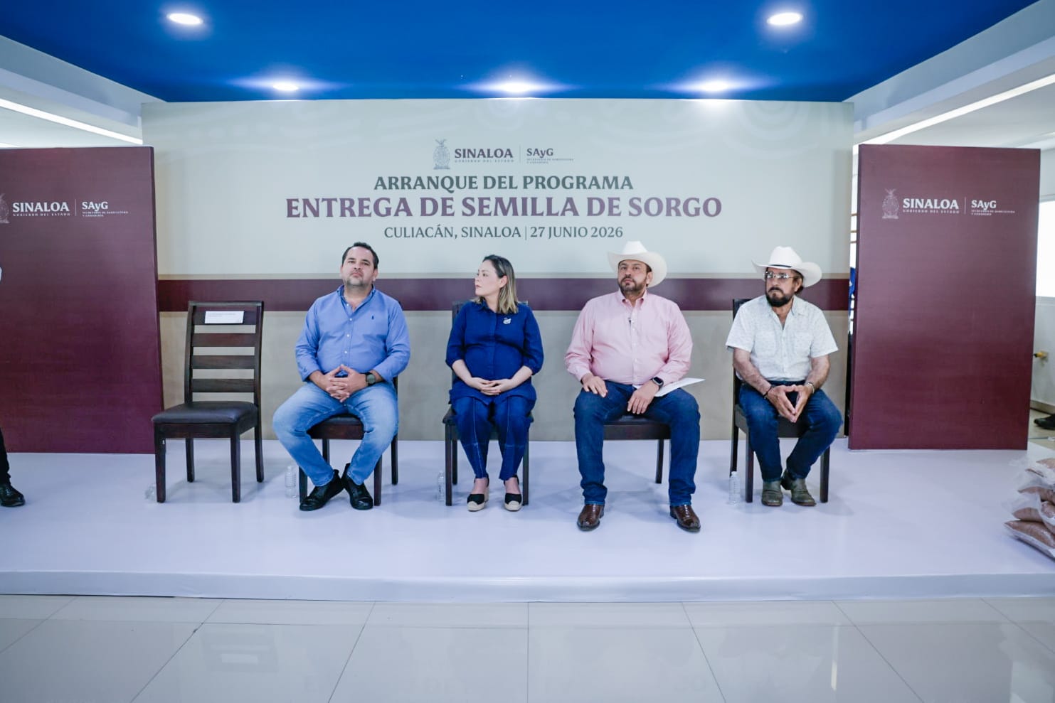 Arranca entrega de semilla de sorgo en Sinaloa