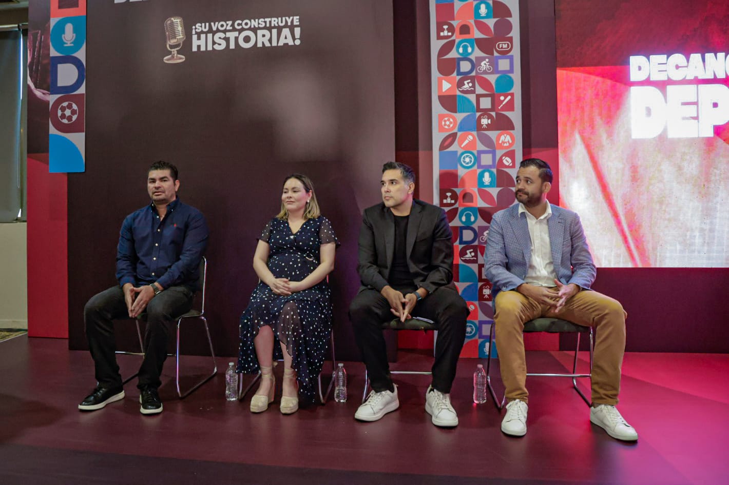 Yeraldine Bonilla reconoce a cronistas deportivos