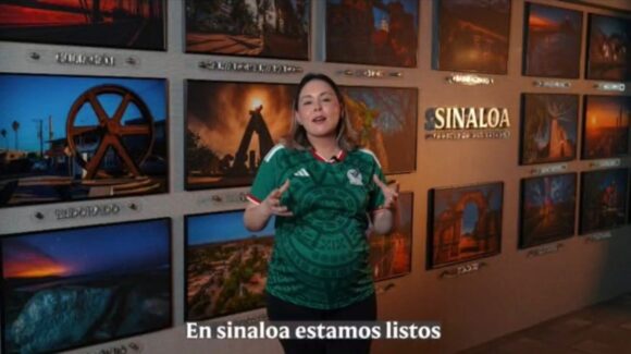 “¡Vamos, México!”: invita Yeraldine Bonilla a los sinaloenses a vivir la pasión del Mundial de Futbol 2026