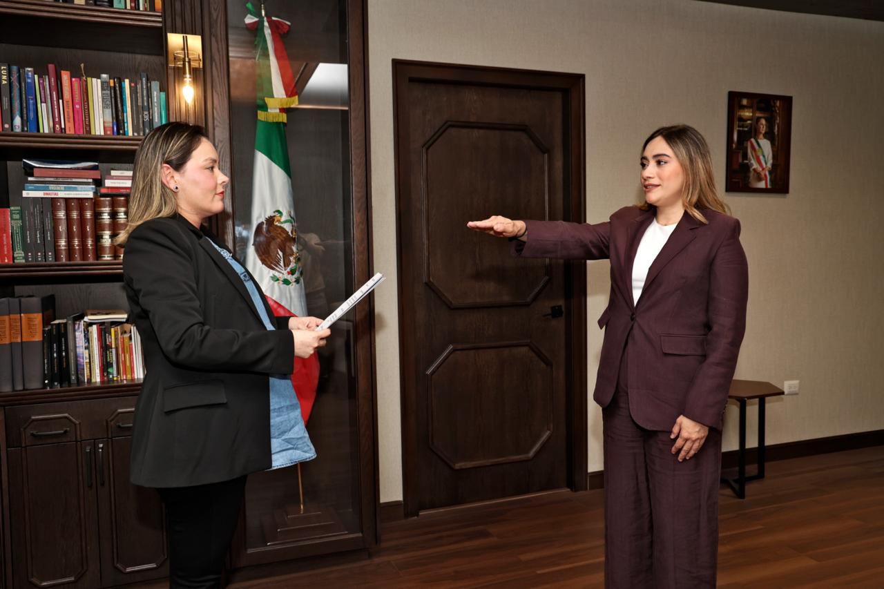 Yeraldine Bonilla Valverde tomó protesta a Brenda García Félix