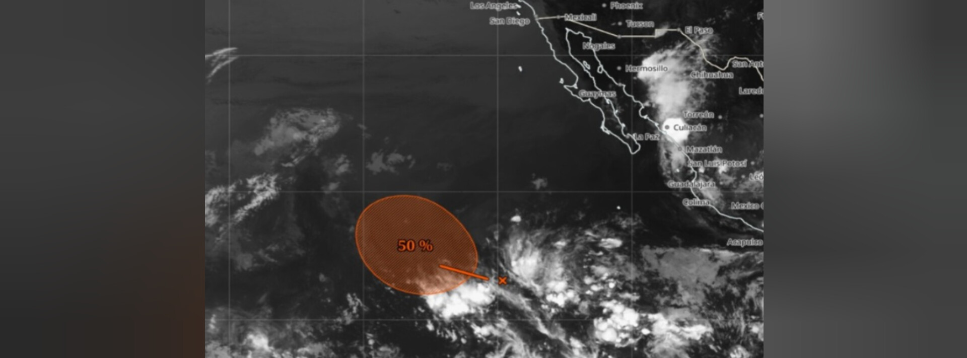 Zona de baja presión en BC