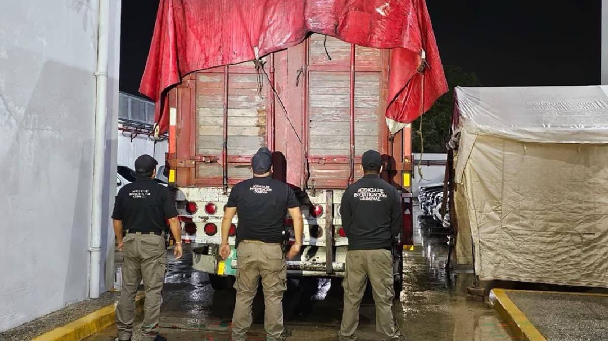 Detienen a una persona y aseguran más de una tonelada de mariguana en Tabasco