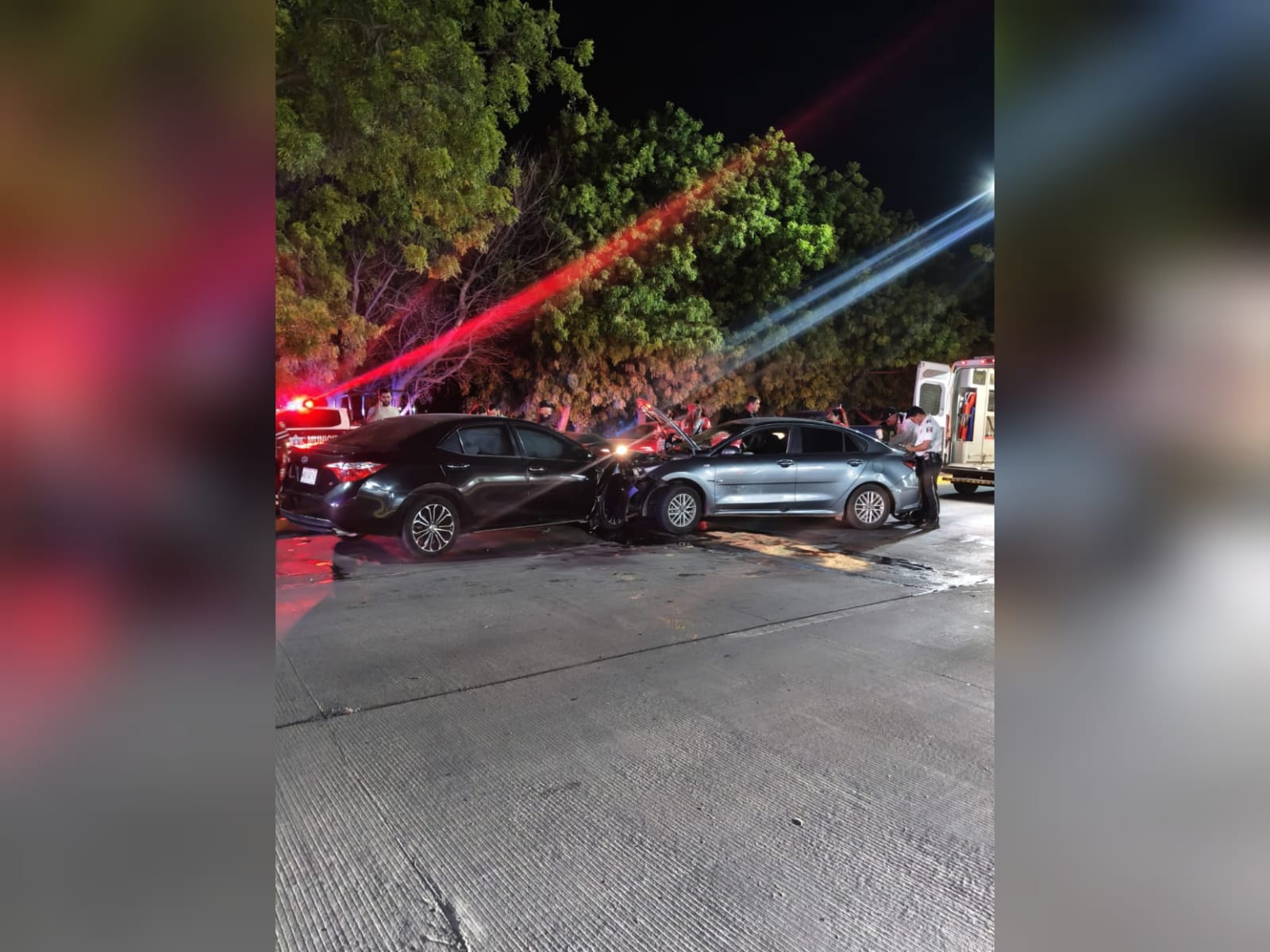 Accidente en Los Mochis, deja 3 lesionados